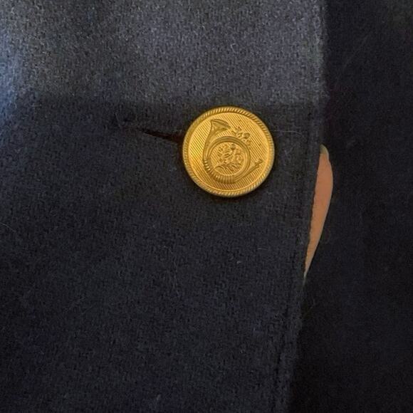 Haberdashery Size 10 Wool Blend Blazer Navy Blue - Picture 5 of 12